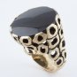 Onyx and Gold Ring
