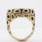 Onyx and Gold Ring