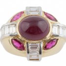 Cabochon Ruby Ring