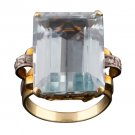 22 ct. Aquamarine Ring
