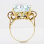 22 ct. Aquamarine Ring