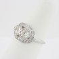 2 Stone Art Deco Diamond Ring