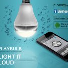 MiPOW Playbulb Wireless Bluetooth 4.0 Smart LED Light Bulb Speaker Apple Android