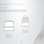 MiPOW Playbulb Wireless Bluetooth 4.0 Smart LED Light Bulb Speaker Apple Android