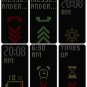 HTC ONE M8 Dot View Case Smart Cover (Warm Black)