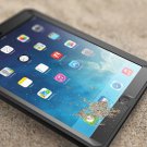 LVKE Waterproof Shock proof Dirt proof Hybrid Case Cover For Apple iPad Air (Black)