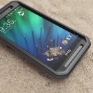 LVKE Waterproof Shock proof Dirt proof Hybrid Case Cover For HTC ONE M8 (Black)