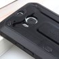 LVKE Waterproof Shock proof Dirt proof Hybrid Case Cover For HTC ONE M8 (Black)