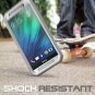 LVKE Waterproof Shock proof Dirt proof Hybrid Case Cover For HTC ONE M8 (White)