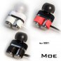 MOE SS01 (WHITE) DUAL DYNAMIC DRIVER IN EAR EARPHONE & HEADPHONE