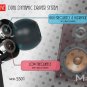 MOE SS01 (BLACK) DUAL DYNAMIC DRIVER IN EAR EARPHONE & HEADPHONE