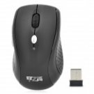 USB Wired 600/1000/1600/2400DPI Optical Mouse- Black + Orange (148CM-Length)