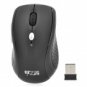 USB Wired 600/1000/1600/2400DPI Optical Mouse- Black + Orange (148CM-Length)