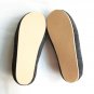 Men's felt wool slip-ons Charcoal Cork Soled. Best seller