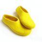 Men's Wool Slippers Yellow Mellow Rubber Soled. All sizes
