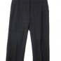 Michael Kors tropical weight wool croped black pant NWOT