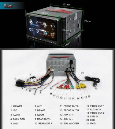 Android Double Din DVD/TV