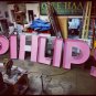 16in letters