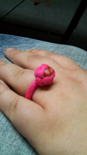 diamond knot rings