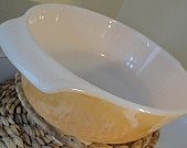 Anchor Hocking Fire King Peach Casserole Dish