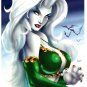 LADY DEATH ART PRINT ECCC 2013 LIMITED EDITION Signed by BRIAN PULIDO