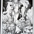 ARTHUR ADAMS NELA SIGNED ART PRINT HTF /  ART ADAMS