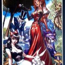 J. SCOTT CAMPBELL GRIMM FAIRY TALES / ESCAPE FROM WONDERLAND ART PRINT 11"X17"