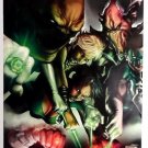GREG HORN GREEN LANTERN CORPS ART PRINT  SIGNED BY THE ARTIST!