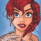 The Little Mermaid, Ariel 2013 Version with LA Lakers tattoo