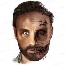 AMC's The Walking Dead Original Artwork - Canvas Print - Art Drawing of Rick Grimes
