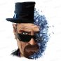 AMC's Breaking Bad Original Artwork - Canvas Print - Art Drawing of Walter White