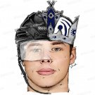 NHL LA Kings Dustin Brown Drawing - Half Player/Half King