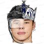 NHL LA Kings Dustin Brown Drawing - Half Player/Half King