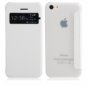 Frosted Transparent Protective PC Case with Hole for iPhone 5C White