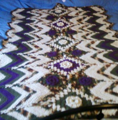 Granny Ripple Afghan