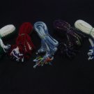 Beaded D-Ring Belt