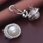 cultured pearl stud earrings,clip on earrings pearl ,jewery pearl earrings,large pearl stud