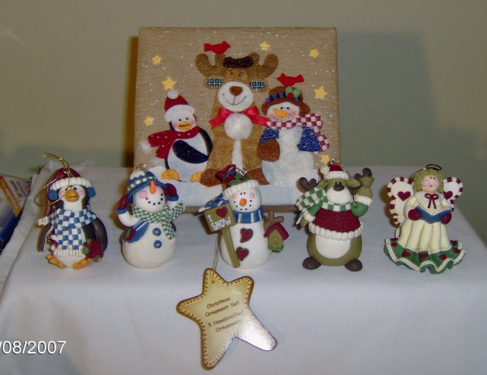 Handcrafted Christmas Tree Ornaments