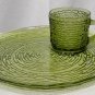 Anchor Hocking Soreno Avocado Snack Set