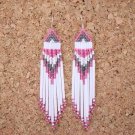 VALLEY OF THE FLOWERS w/SS (925) Ear Hooks - Native American Style