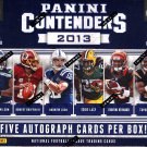 2013 Panini Contenders Football Hobby Box