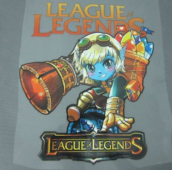 League of legends Iron On