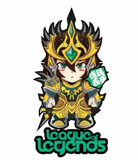 LOL heat transfer sticker for Tshirt