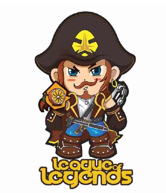 league of legends heat transfer sticker stick on T-shirt sticker