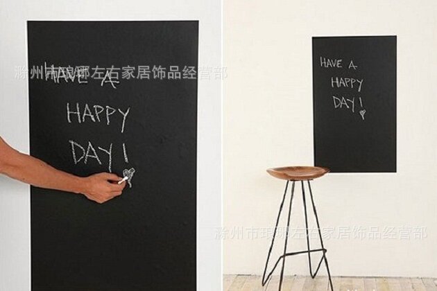 Long blackboard decal