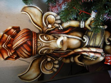 Large Ganesh Drummer Statue