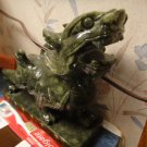 Jade Dragon Statues (Set of 2)
