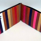 W009 - Genuine Leather Long Wallet with Multi-Colour 20 Cards Compartments
