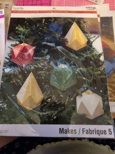 Recollections paper ornaments decor kits