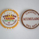 San Jose Costa Rica Kings Club Poker Room Casino Chip